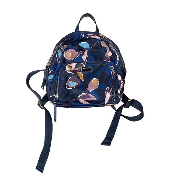 Kate Spade floral nylon backpack - Picture 1 of 8